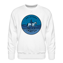 Premium Oklahoma Sweatshirt - Men's Sweatshirt - white