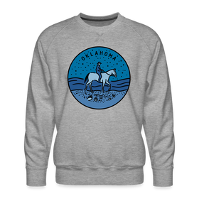 Premium Oklahoma Sweatshirt - Men's Sweatshirt - heather grey
