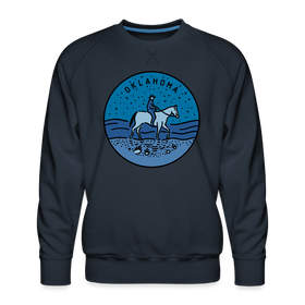 Premium Oklahoma Sweatshirt - Men's Sweatshirt - navy
