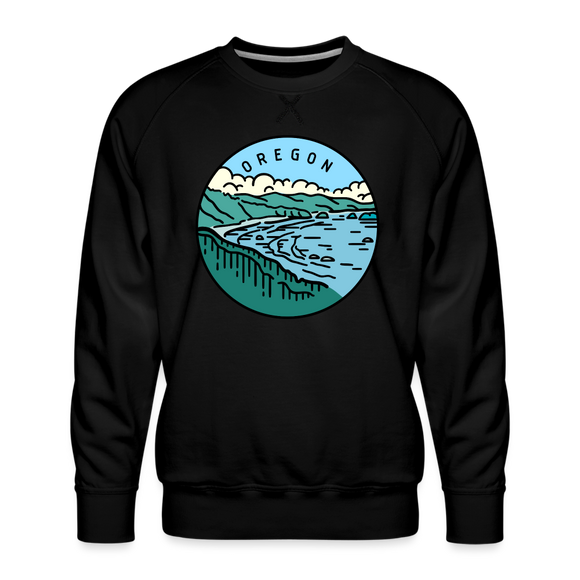 Premium Oregon Sweatshirt - Men's Sweatshirt - black