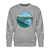 Premium Oregon Sweatshirt - Men's Sweatshirt - heather grey