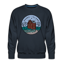 Premium Rhode Island Sweatshirt - Men's Sweatshirt - navy