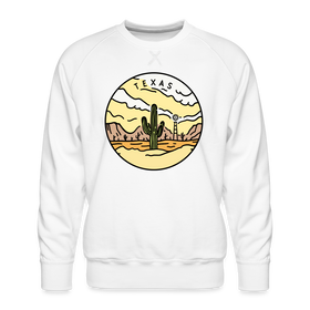 Premium Texas Sweatshirt - Men's Sweatshirt - white