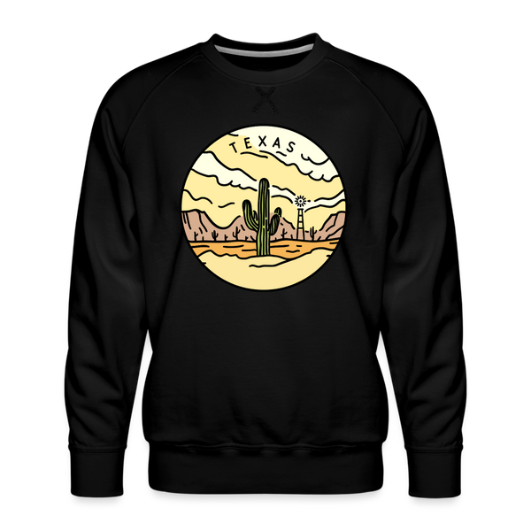 Premium Texas Sweatshirt - Men's Sweatshirt - black