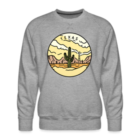 Premium Texas Sweatshirt - Men's Sweatshirt - heather grey