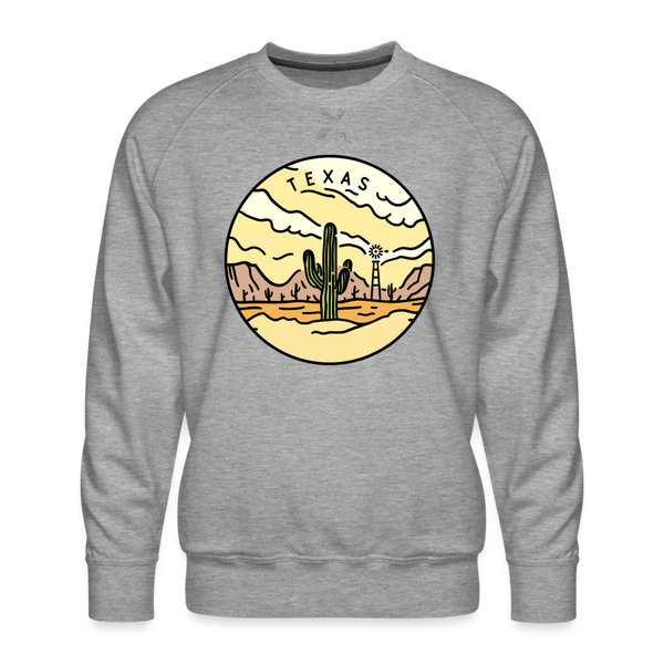 Premium Texas Sweatshirt - Men's Sweatshirt - heather grey