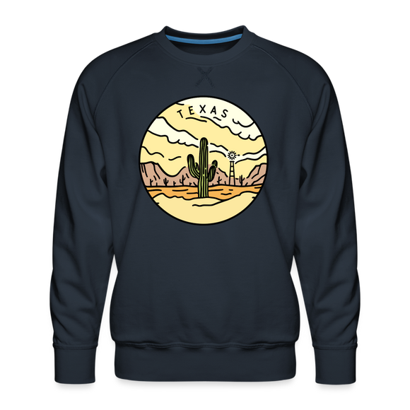 Premium Texas Sweatshirt - Men's Sweatshirt - navy