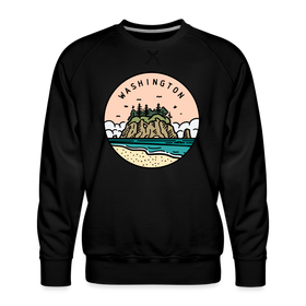 Premium Washington Sweatshirt - Men's Sweatshirt - black