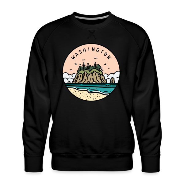 Premium Washington Sweatshirt - Men's Sweatshirt - black