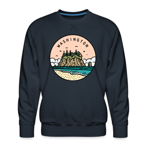 Premium Washington Sweatshirt - Men's Sweatshirt - navy