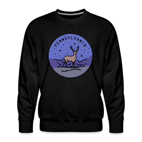 Premium Pennsylvania Sweatshirt - Men's Sweatshirt - black