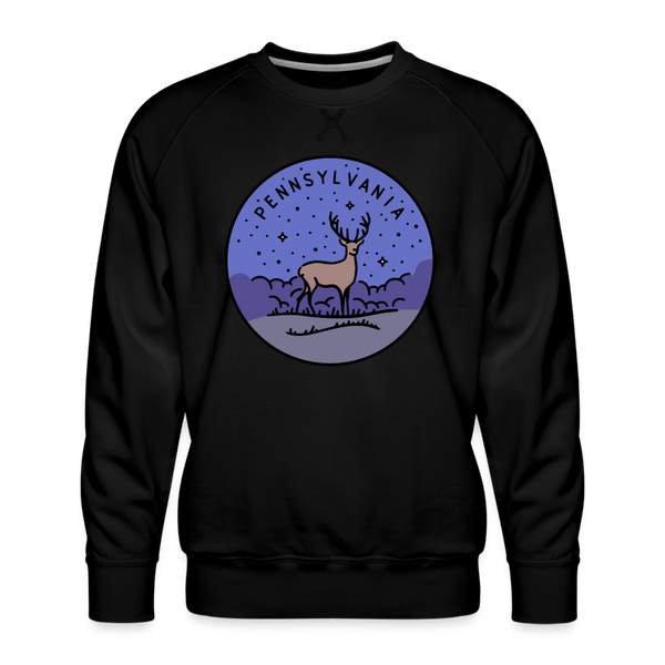 Premium Pennsylvania Sweatshirt - Men's Sweatshirt - black