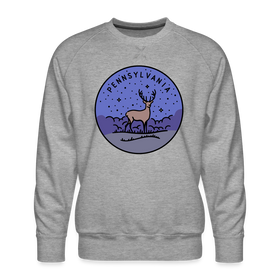 Premium Pennsylvania Sweatshirt - Men's Sweatshirt - heather grey