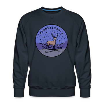Premium Pennsylvania Sweatshirt - Men's Sweatshirt - navy