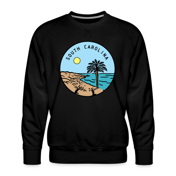 Premium South Carolina Sweatshirt - Men's Sweatshirt - black