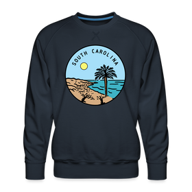 Premium South Carolina Sweatshirt - Men's Sweatshirt - navy