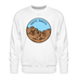Premium South Dakota Sweatshirt - Men's Sweatshirt - white