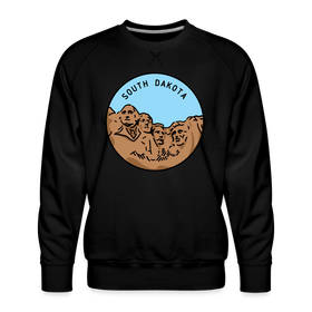 Premium South Dakota Sweatshirt - Men's Sweatshirt - black