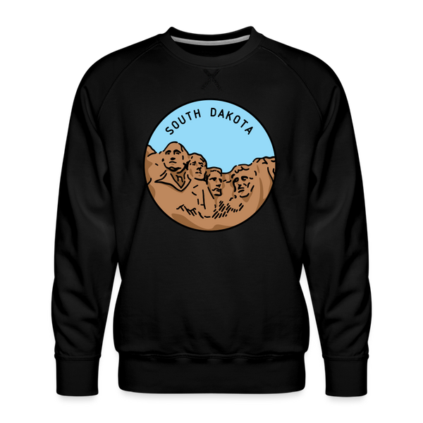 Premium South Dakota Sweatshirt - Men's Sweatshirt - black