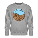 Premium South Dakota Sweatshirt - Men's Sweatshirt - heather grey