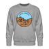 Premium South Dakota Sweatshirt - Men's Sweatshirt - heather grey