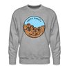 Premium South Dakota Sweatshirt - Men's Sweatshirt - heather grey