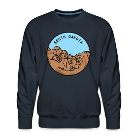 Premium South Dakota Sweatshirt - Men's Sweatshirt - navy
