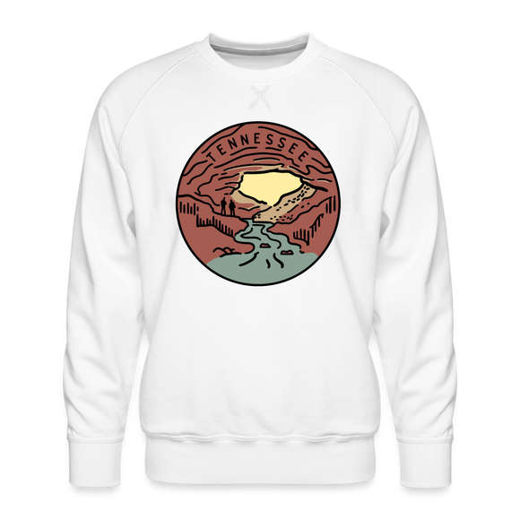 Premium Tennessee Sweatshirt - Men's Sweatshirt - white