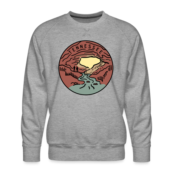 Premium Tennessee Sweatshirt - Men's Sweatshirt - heather grey