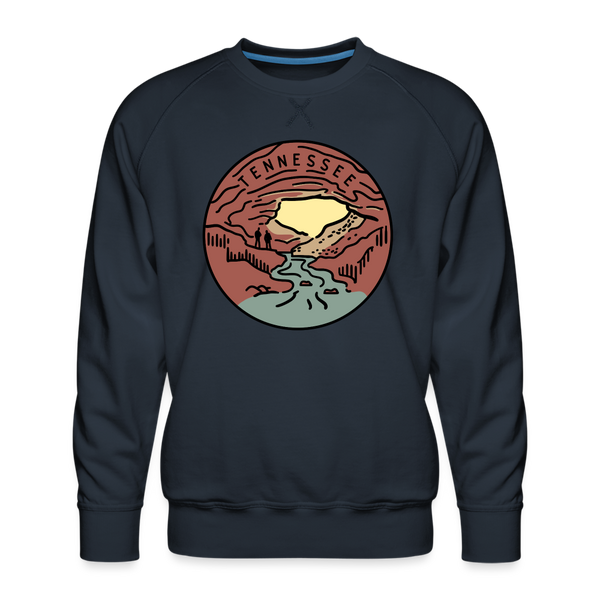Premium Tennessee Sweatshirt - Men's Sweatshirt - navy