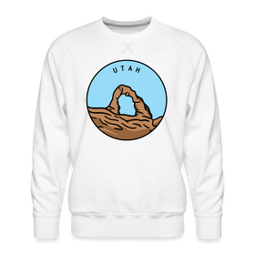 Premium Utah Sweatshirt - Men's Sweatshirt - white