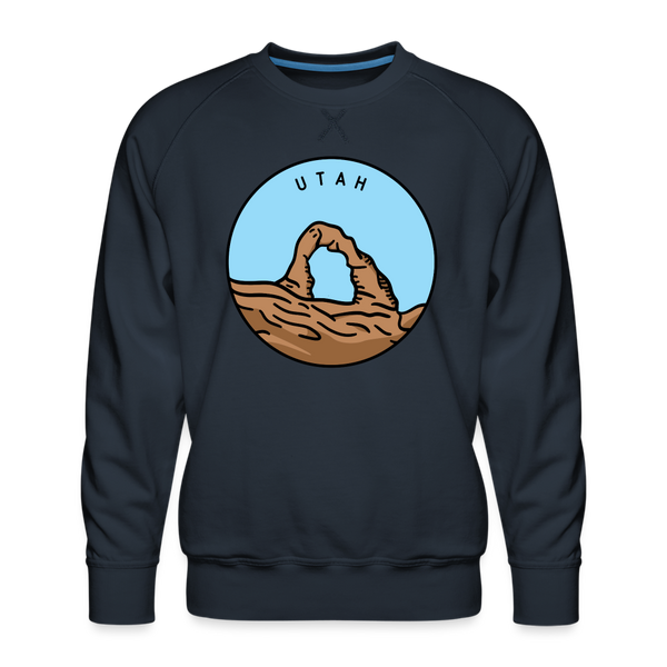 Premium Utah Sweatshirt - Men's Sweatshirt - navy