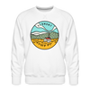 Premium Vermont Sweatshirt - Men's Sweatshirt - white