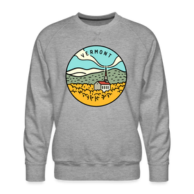 Premium Vermont Sweatshirt - Men's Sweatshirt - heather grey