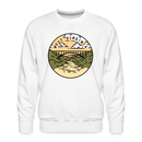Premium West Virginia Sweatshirt - Men's Sweatshirt - white