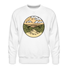 Premium West Virginia Sweatshirt - Men's Sweatshirt - white