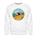 Premium Wisconsin Sweatshirt - Men's Sweatshirt - white