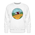 Premium Wisconsin Sweatshirt - Men's Sweatshirt - white