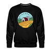 Premium Wisconsin Sweatshirt - Men's Sweatshirt - black