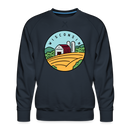 Premium Wisconsin Sweatshirt - Men's Sweatshirt - navy