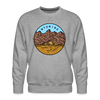 Premium Wyoming Sweatshirt - Men's Sweatshirt - heather grey