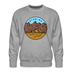 Premium Wyoming Sweatshirt - Men's Sweatshirt - heather grey