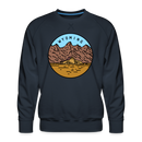 Premium Wyoming Sweatshirt - Men's Sweatshirt - navy