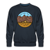 Premium Wyoming Sweatshirt - Men's Sweatshirt - navy