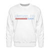 Denver Sweatshirt - Men's Colorado Sweatshirt - white