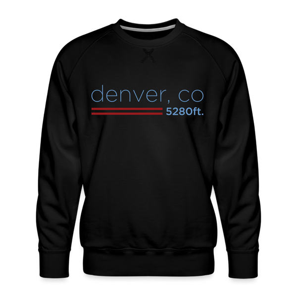 Denver Sweatshirt - Men's Colorado Sweatshirt - black