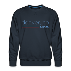 Denver Sweatshirt - Men's Colorado Sweatshirt - navy