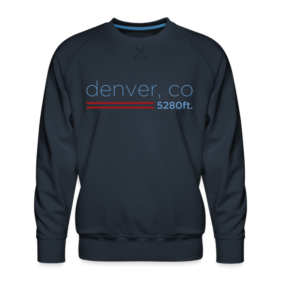 Denver Sweatshirt - Men's Colorado Sweatshirt - navy