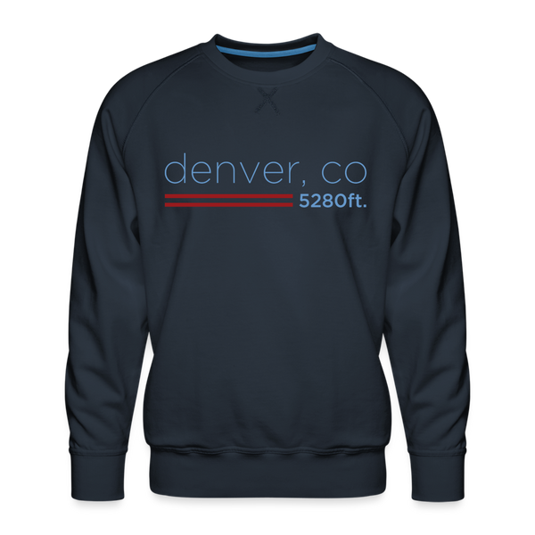 Denver Sweatshirt - Men's Colorado Sweatshirt - navy