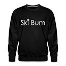 Ski Bum Sweatshirt - Men's Snow Ski Sweatshirt - black